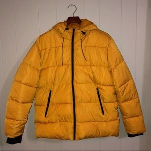 Forever 21 Yellow Winter Jacket